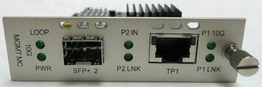 10G SFP+ ethernet media converter card