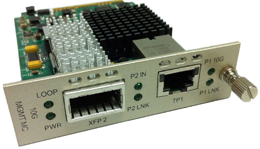 10G ethernet media converter XFP card