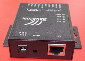 RS232 RS422 RS485 over ethernet lan converter