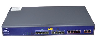 4 EPON OLT front panel