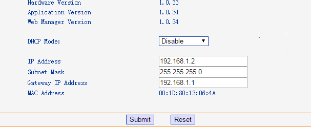 E1 TDMOIP configuration